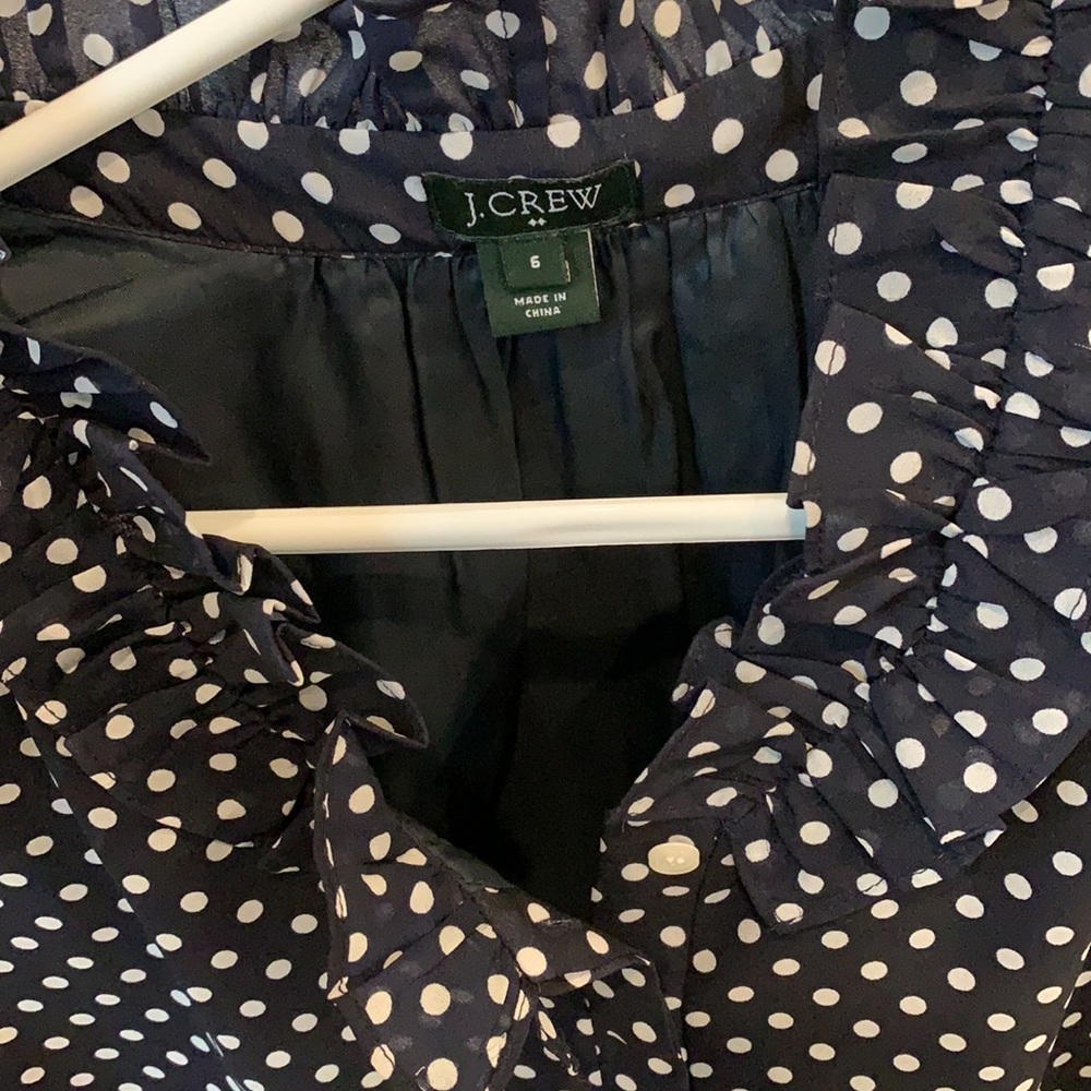 J.Crew Ruffle Neck Tank Top - Picture 4 of 5